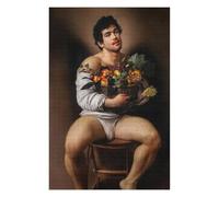 75x50cm/1000pcs Jigsaw Puzzles for Adults Immortal Fruit - Man with Fruit Basket Adult Puzzles Brain Teaser Game Precision Cutting Difficult And Challenge 75x50cm/1000pcs