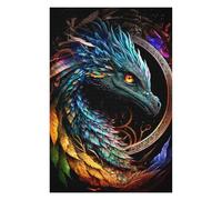 75x50cm/1000pcs Jigsaw Puzzles for Adults Jigsaw Dragon's Whispers A Mystical Artwork Adult Puzzles Relaxing Games A Work of Art Fun at Home Activities, 75x50cm/1000pcs