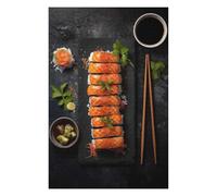 75x50cm/1000pcs Jigsaw Puzzles for Adults Jigsaw Salmon Sushi Puzzles for Adults Brain Teaser Game Wall Art Christmas Birthday Gifts 75x50cm/1000pcs