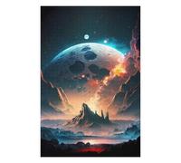 75x50cm/1000pcs Jigsaw Puzzles for Adults Living Neutron Star Puzzle for Adults Brain Teaser Game Presents for Women Parent-child Interaction 75x50cm/1000pcs