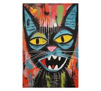 75x50cm/1000pcs Jigsaw Puzzles for Adults Modern Surreal Cat Jigsaw for Adults Relax Games For Family Fun for Is Ideal As A Gift 75x50cm/1000pcs