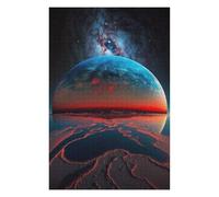 75x50cm/1000pcs Jigsaw Puzzles for Adults Mystical Planet Reflection Teenagers Puzzles Relax Games Stress Reliever Difficult And Challenge 75x50cm/1000pcs