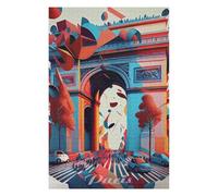 75x50cm/1000pcs Jigsaw Puzzles for Adults Paris Arc De Triomphe 2 Adult Jigsaw Puzzle Hands-on Game Enhance Memory Birthday And Unique Gifts 75x50cm/1000pcs