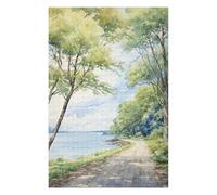75x50cm/1000pcs Jigsaw Puzzles for Adults Summer Shoreline Adult Puzzles Brain Teaser Game Precision Cutting Difficult And Challenge 75x50cm/1000pcs