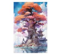75x50cm/1000pcs Jigsaw Puzzles for Adults Teenagerss Mystical Big Tree Jigsaw Puzzle Relaxing Games Analysis And Logic Birthday And Unique Gifts 75x50cm/1000pcs