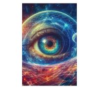 75x50cm/1000pcs Jigsaw Puzzles for Adults The Cosmic Eye Puzzle for Adults Brain Teaser Game Presents for Women Parent-child Interaction 75x50cm/1000pcs