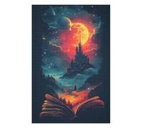 75x50cm/1000pcs Jigsaw Puzzles for Teenagerss Book Magic Nature Jigsaw for Adults Fun Games A Work of Art Christmas Birthday Gifts 75x50cm/1000pcs