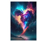 75x50cm/1000pcs Jigsaw Puzzles for Teenagerss Heart Puzzles for Adults Hands-on Game Difficult Challenge Help The Brain Exercise 75x50cm/1000pcs