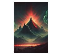 75x50cm/1000pcs Jigsaw Puzzles for Teenagerss Jigsaw Mystical Mountains Jigsaw Puzzle Toy Wall Decor Wall Art Unique Birthday And Gifts 75x50cm/1000pcs