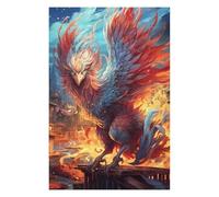 75x50cm/1000pcs Jigsaw Puzzles for Teenagerss Jigsaw Phoenix Rising Mythical Artwork -1 Jigsaw Fun Games Analysis And Logic for Birthday, Chrismas 75x50cm/1000pcs