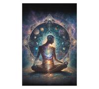 75x50cm/1000pcs Jigsaw Puzzles for Teenagerss Jigsaw Soul Inner Harmonization Puzzle for Adults Relax Games Improve Memory for Birthday, Chrismas 75x50cm/1000pcs