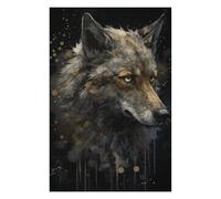 75x50cm/1000pcs Jigsaw Puzzles for Teenagerss Jigsaw Wolf Enchanted Isle Jigsaw for Adults Relaxing Games Improve Memory Unique Birthday And Gifts 75x50cm/1000pcs