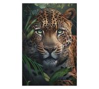 75x50cm/1000pcs Jigsaw Puzzles for Teenagerss Leopard Generative AI Jigsaws for Adults Fun Games For Family Fun Challenging Game Gifts 75x50cm/1000pcs