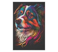 75x50cm/1000pcs Jigsaw Puzzles for Teenagerss My Australian Shepherd Jigsaws for Adults Toy Wall Decor Difficult Hard Help The Brain Exercise 75x50cm/1000pcs