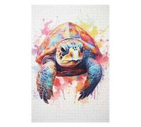 75x50cm/1000pcs Jigsaw Puzzles for Teenagerss Sea Turtle Tortoise Jigsaw Brain Teaser Game Wall Decoration Unique Birthday And Xmas Gifts 75x50cm/1000pcs