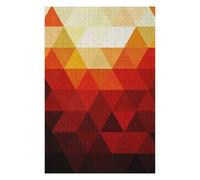 75x50cm/1000pcs Jigsaw Puzzles for Teenagerss Triangular Pattern IV Jigsaw Brain Teaser Game Wall Decoration Unique Birthday And Xmas Gifts 75x50cm/1000pcs