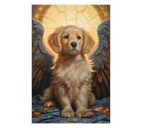 75x50cm/1000pcs Jigsaw Puzzles- Golden Angel Jigsaws for Adults Brain Teaser Game Precision Cutting Deal As Gifts for The Whole Family 75x50cm/1000pcs