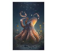 75x50cm/1000pcs Jigsaw Puzzles- Octopus Imaginary Jigsaws for Adults Brain Teaser Game Precision Cutting Deal As Gifts for The Whole Family 75x50cm/1000pcs