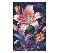 75x50cm/1000pcs Jigsaw Puzzles Tiger Lily Puzzle for Adults Relaxing Games Precision Cutting Unique Birthday And Xmas Gifts 75x50cm/1000pcs