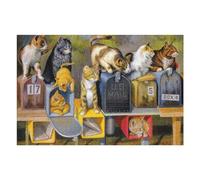 75x50cm/1000pcs Jigsaws Adults Puzzles Gifts Cats on Mailboxes Jigsaw Puzzle Jigsaw Puzzle Relax Games Staycation Kill Time Birthday Present, Gifts, 75x50cm/1000pcs