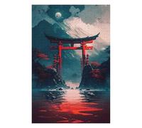 75x50cm/1000pcs Jigsaws Adults Puzzles Gifts Full Moon Pagodas Jigsaw Puzzle Hands-on Game Presents for Women Gifts for Friends And Family 75x50cm/1000pcs