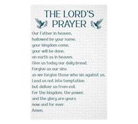 75x50cm/1000pcs Jigsaws Adults Puzzles Gifts LORDS PRAYER BLUE DOVES Jigsaw Puzzle Hands-on Game Presents for Women Gifts for Friends And Family 75x50cm/1000pcs