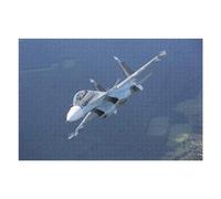 75x50cm/1000pcs Jigsaws Adults Puzzles Gifts Sukhoi Su30 Jet War Puzzle for Adults Hands-on Game Wall Decoration Gifts for Friends And Family 75x50cm/1000pcs