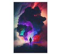 75x50cm/1000pcs Jigsaws Colorful Clouds A Journey Through Dreams Puzzles for Adults Anti-Stress Toys Pattern Assembly Deal As Gifts for The Whole Family 75x50cm/1000pcs