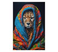75x50cm/1000pcs Jigsaws for Adults Puzzle Cozy Cheetah Teenagers Puzzles Brain Teaser Game Analysis And Logic Gifts for Friends And Family 75x50cm/1000pcs