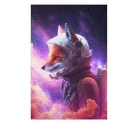 75x50cm/1000pcs Jigsaws for Adults Puzzle Galaxy Fox Adult Jigsaw Puzzle Relaxing Games Wall Decoration Gifts for Friends And Family 75x50cm/1000pcs