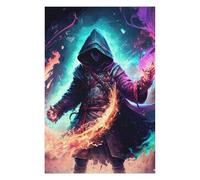 75x50cm/1000pcs Jigsaws for Adults Puzzle Shadow Mage in Action Adult Puzzles Hands-on Game Birthday Present Birthday Present, Gifts, 75x50cm/1000pcs