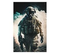 75x50cm/1000pcs Jigsaws for Adults Puzzle Troops Hunter Adult Jigsaw Puzzle Relaxing Games Wall Decoration Gifts for Friends And Family 75x50cm/1000pcs