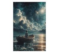 75x50cm/1000pcs Jigsaws for Teenagerss Alone at Last Puzzle for Adults Fun Games Staycation Kill Time Challenging To Complete 75x50cm/1000pcs