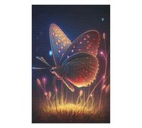 75x50cm/1000pcs Jigsaws for Teenagerss Butterfly Jigsaw Puzzle Relaxing Games Difficult Challenge Challenging To Complete 75x50cm/1000pcs