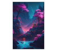 75x50cm/1000pcs Jigsaws for Teenagerss Mystical Nature 1 Puzzle for Adults Fun Games Staycation Kill Time Challenging To Complete 75x50cm/1000pcs