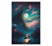 75x50cm/1000pcs Jigsaws for Teenagerss Puzzle Small Palace The River Puzzles for Adults Hands-on Game Home Decoration for Is Ideal As A Gift 75x50cm/1000pcs