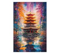 75x50cm/1000pcs Jigsaws for Teenagerss Puzzle Tranquility in The Woods Puzzles for Adults Hands-on Game Home Decoration for Is Ideal As A Gift 75x50cm/1000pcs