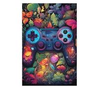 75x50cm/1000pcs Jigsaws for Teenagerss Puzzle Video Game Controller in A Magical Forest Adult Puzzles Anti-Stress Toys Staycation Kill Time Parent-child Interaction 75x50cm/1000pcs