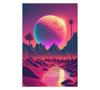 75x50cm/1000pcs Jigsaws The Future That Never Was Puzzles for Adults Anti-Stress Toys Pattern Assembly Deal As Gifts for The Whole Family 75x50cm/1000pcs