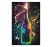 75x50cm/1000pcs Puzzle For Adults Champagne Puzzle for Adults Relaxing Games Staycation Kill Time Unique Birthday And Gifts 75x50cm/1000pcs