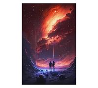75x50cm/1000pcs Puzzle For Adults Cosmic Twilight Puzzle for Adults Relaxing Games Staycation Kill Time Unique Birthday And Gifts 75x50cm/1000pcs
