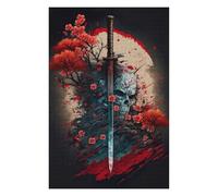 75x50cm/1000pcs Puzzle For Adults Deadly Blade Puzzle for Adults Relaxing Games Staycation Kill Time Unique Birthday And Gifts 75x50cm/1000pcs