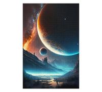 75x50cm/1000pcs Puzzle For Adults Eternity Planet Puzzle for Adults Relaxing Games Staycation Kill Time Unique Birthday And Gifts 75x50cm/1000pcs