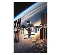 75x50cm/1000pcs Puzzle For Adults Panoramic Earth Orbit View Puzzle for Adults Relaxing Games Staycation Kill Time Unique Birthday And Gifts 75x50cm/1000pcs