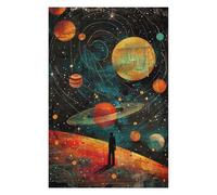 75x50cm/1000pcs Puzzle For Adults Traveller Planets Jigsaw Puzzle Relax Games Enhance Memory Deal As Gifts for The Whole Family 75x50cm/1000pcs