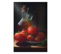 75x50cm/1000pcs Puzzle For Adults Vintage Tomatoes Puzzle for Adults Relaxing Games Staycation Kill Time Unique Birthday And Gifts 75x50cm/1000pcs