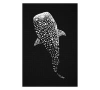 75x50cm/1000pcs Puzzle For Adults Whale Shark Dot Art Design Jigsaw for Adults Hands-on Game A Work of Art Deal As Gifts for The Whole Family 75x50cm/1000pcs