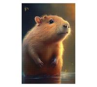 75x50cm/1000pcs Puzzle for Teenagerss Capybara Illustration Teenagers Puzzles Toy Wall Decor Presents for Women Educational Challenge 75x50cm/1000pcs