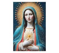 75x50cm/1000pcs Puzzles for Adults Blessed Grace Teenagers Puzzles Hands-on Game Enhance Memory Unique Gifts for Birthday And Christmas 75x50cm/1000pcs