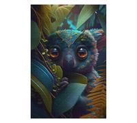 75x50cm/1000pcs Puzzles for Adults Jungle Whimsy A Colorful Creature Jigsaws for Adults Relaxing Games Presents for Women Unique Gifts for Birthday And Christmas 75x50cm/1000pcs